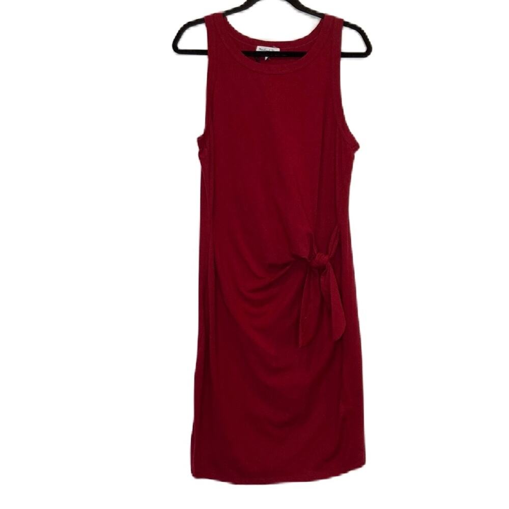 Michael Stars Red Tie Front Dress Size XL